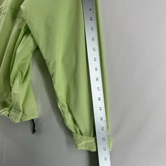 Royal Robbins Jacket Mens M Full Zip Hooded Windbreaker Lightweight Citron Green - Picture 8 of 12